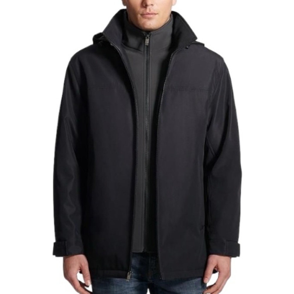 Weatherproof Black Double Layer Stretch Tech Wint… - image 1